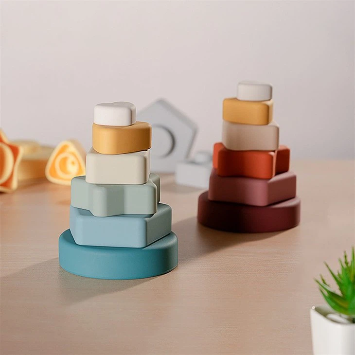 Silicone Kids Soft Building Blocks